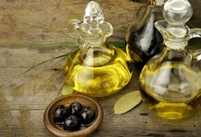 Olive oil for breast massage